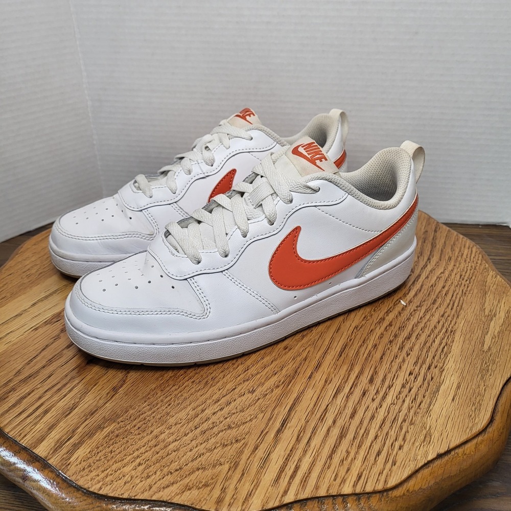 Nike Court Borough Low 2 GS Big Older Kids Trainers Tennis Shoes Youth Size 6.5